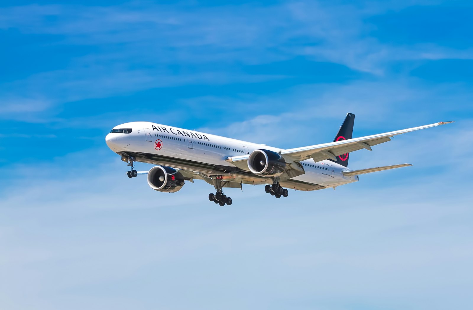 Air cargo freight plane on the tarmac